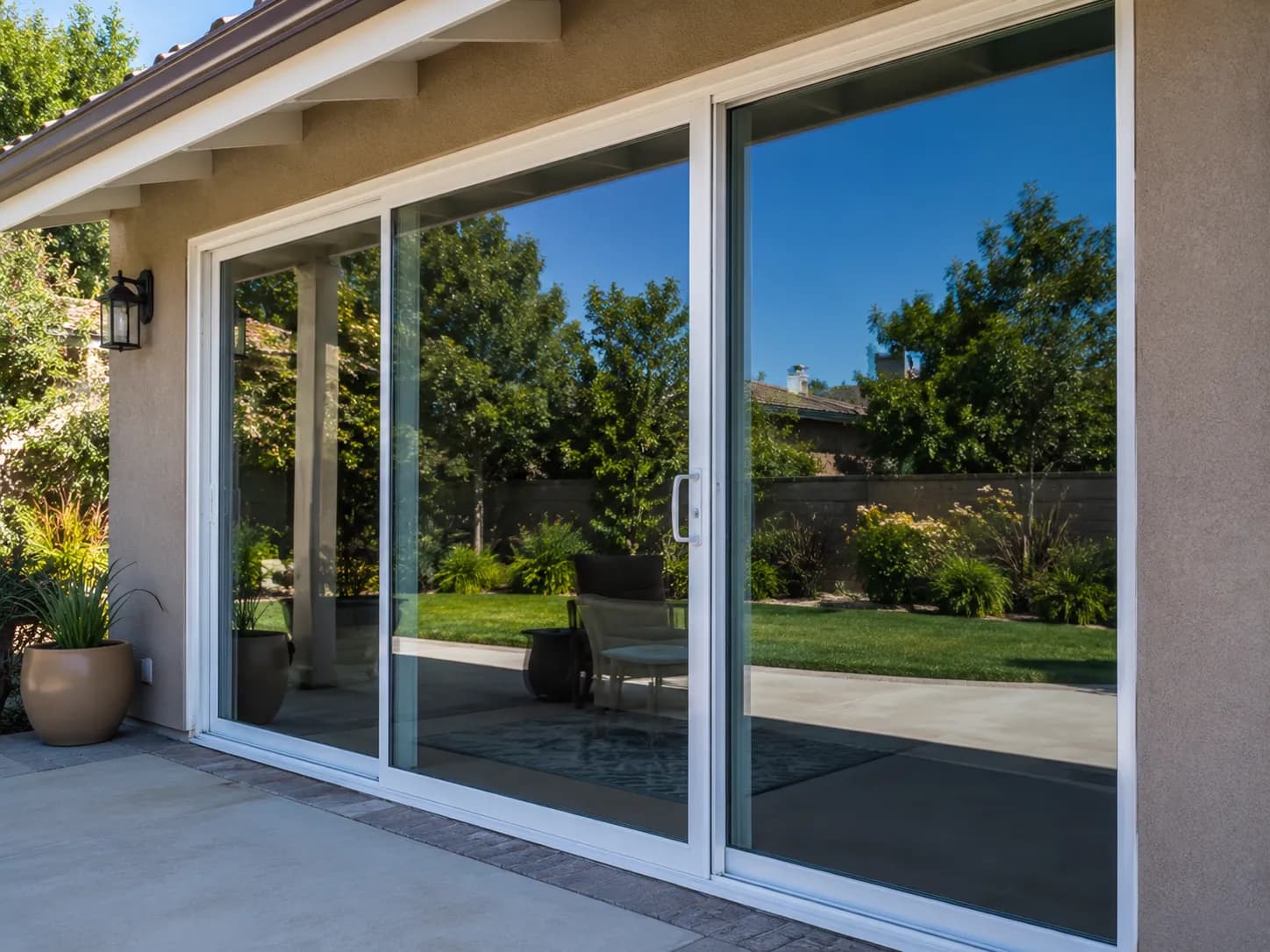 Window Cleaning before and after in Calabasas